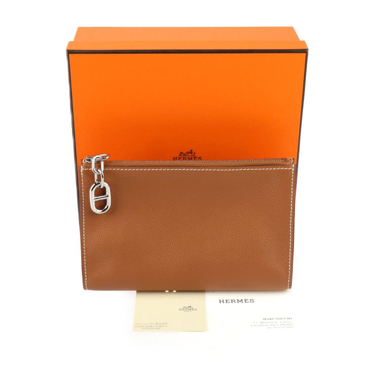 HERMES エルメス ジップアンゴー PM ポーチ セカンドバッグ
