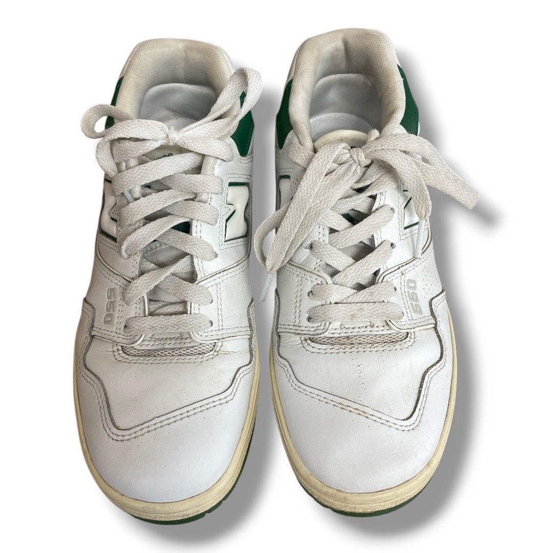 NEW BALANCE ニューバランス BB550SWB 白・緑 ホワイト・グリーン 