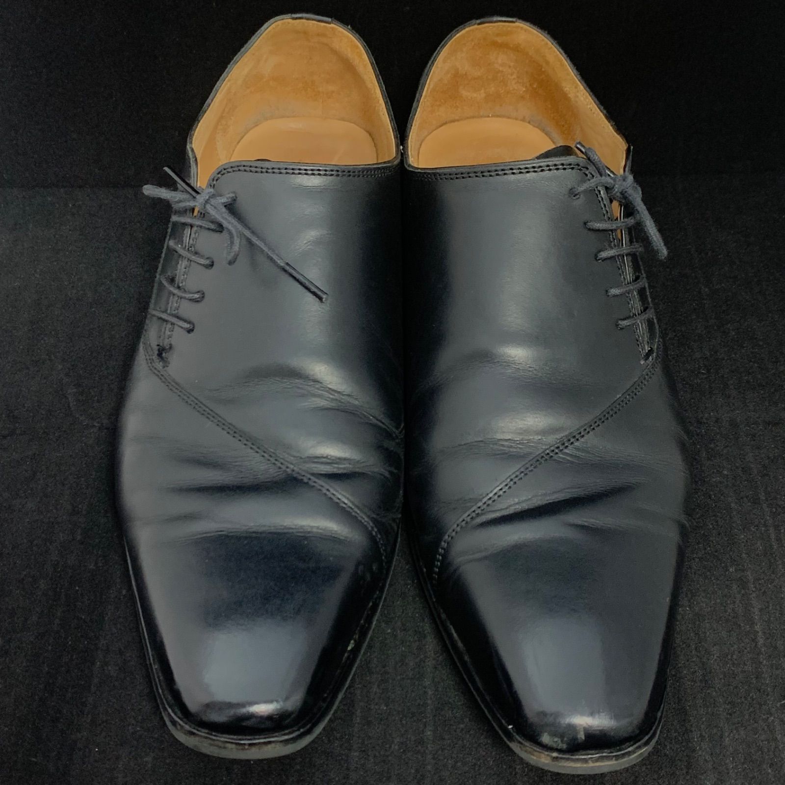 Cento Felina チェントフェリーナ サイドレース ビジネスシューズ 8 1 2 ew