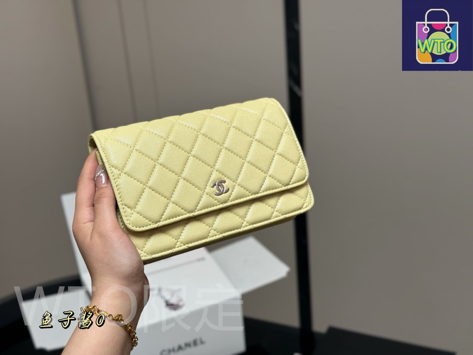 今日特価】Chanel シャネル クラシック ウォレット オン