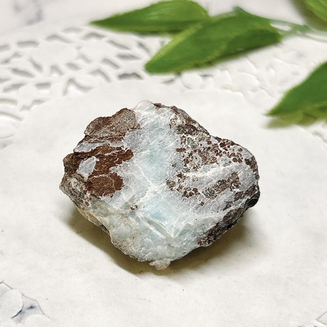 ラリマー　磨き　鉱物 ラリマー 原石 磨き 1セット 天然石 鉱物標本