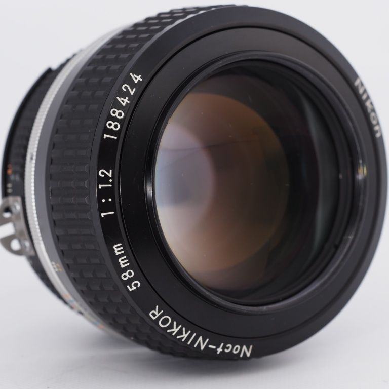 Nikon ニコン AI-S ノクト Noct-NIKKOR 58mm F1.2 1.2S Fマウント レンズ オーバーホール済み品