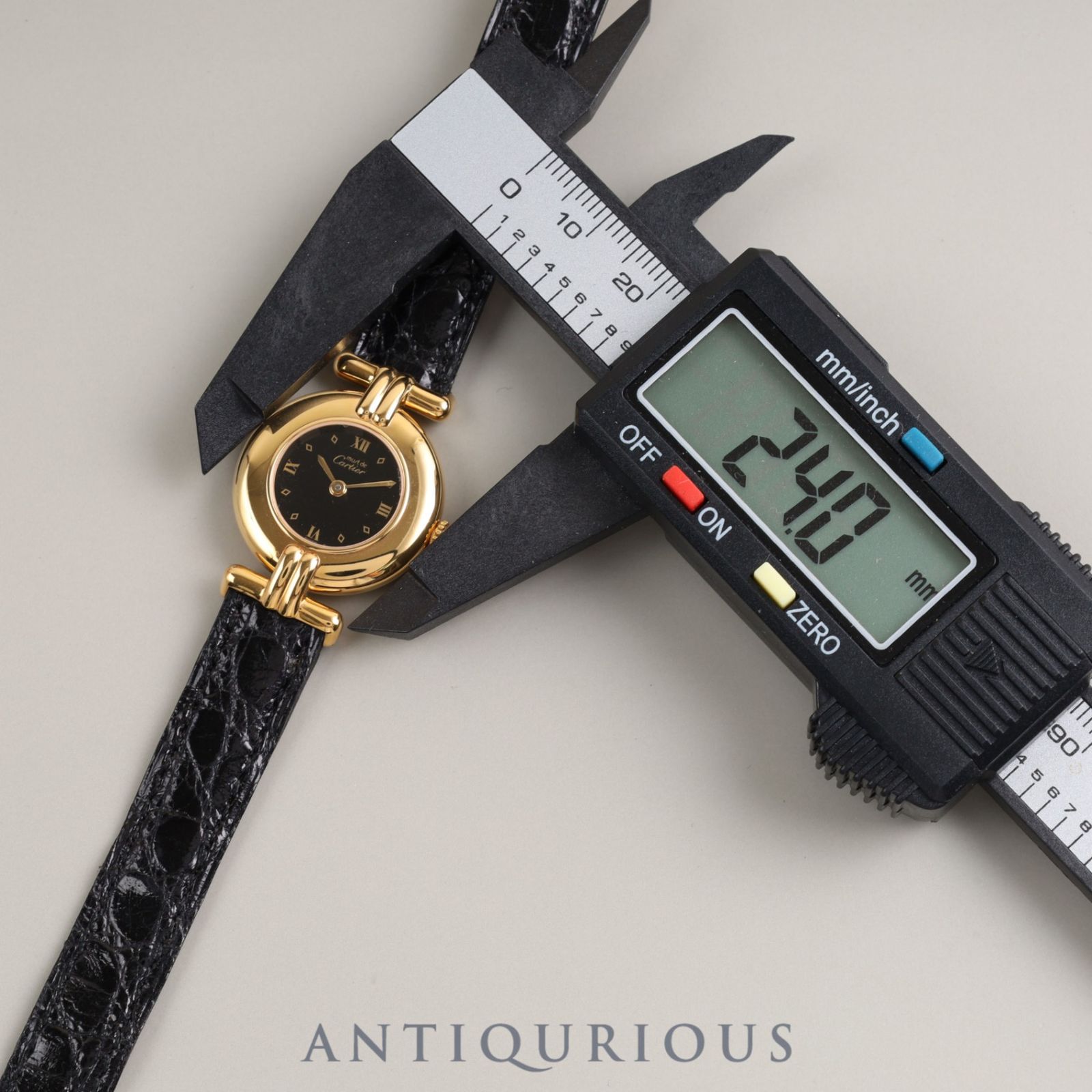 カルティエ マストコリゼ QZ W1000753（590002）925 純正革ベルト 純正