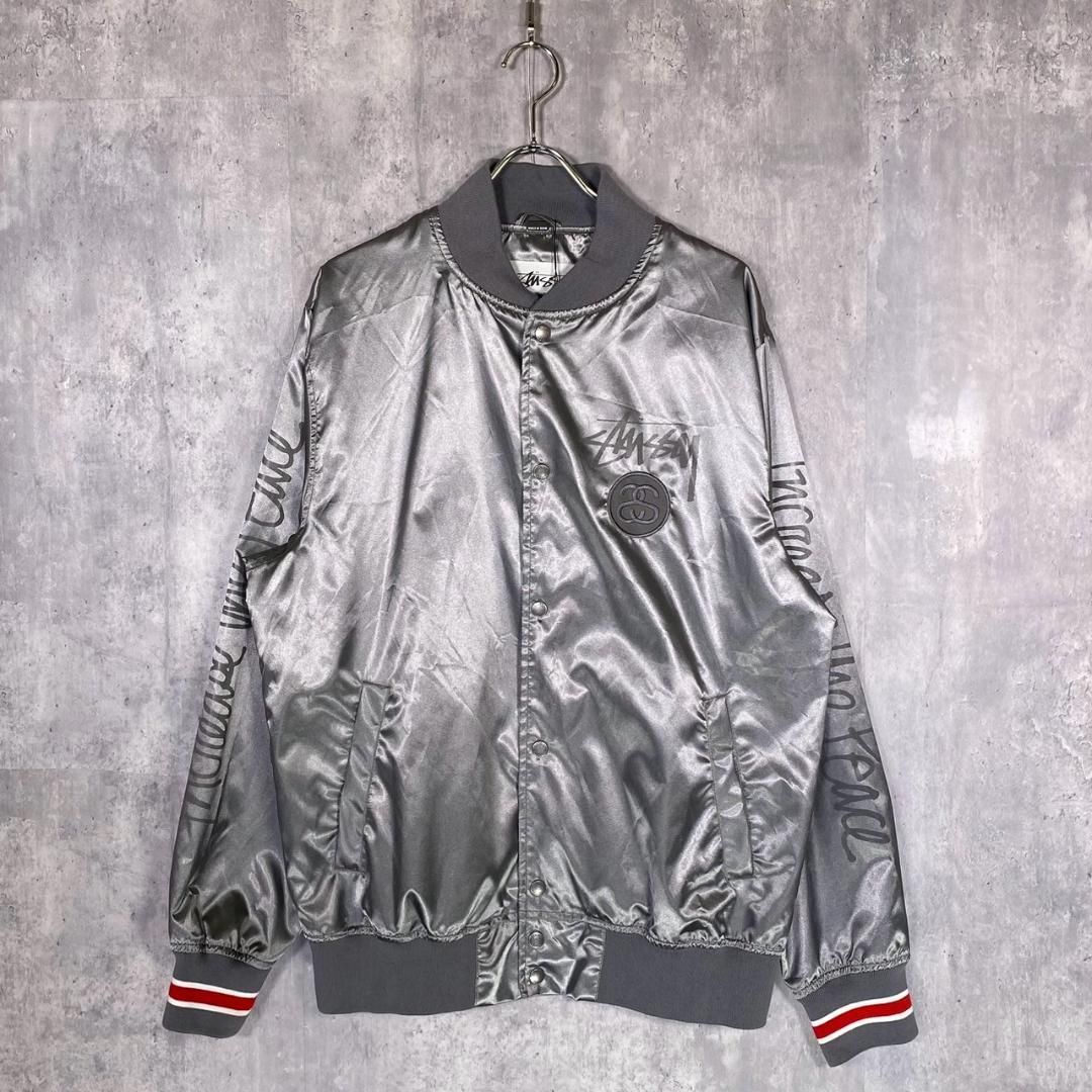 STUSSY』ステューシー (L) ワッペンロゴ スタジャン - メルカリ