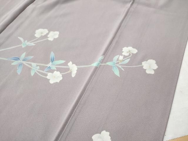 平和屋着物○京加賀糸目友禅作家 山崎巌 色留袖 舞花文 正絹