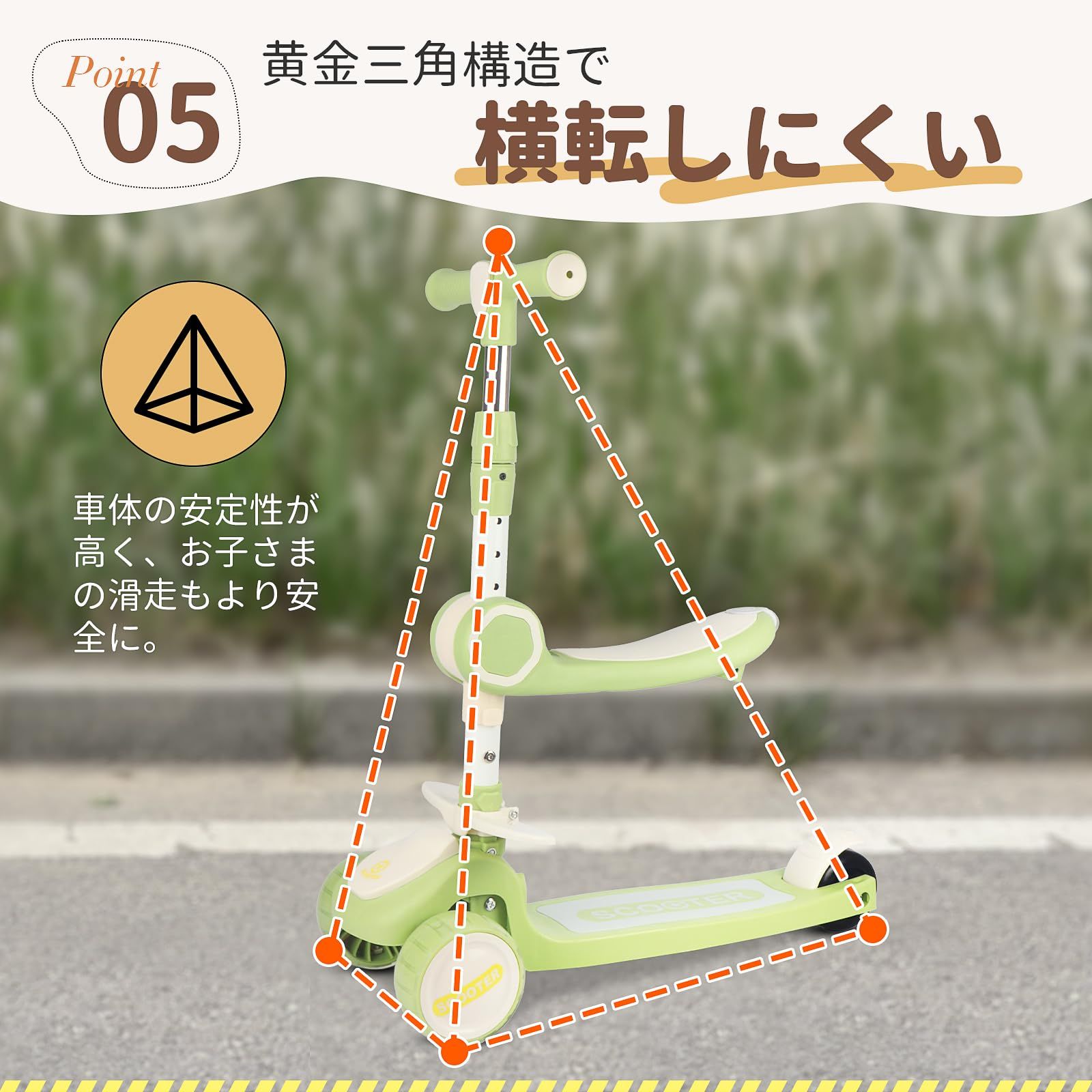 新品 LittleSo キックボード 子供 3輪 キッズスクーター キックスクーター 2way 4段階高さ調整 シート 座る LED光るタイヤ ブレーキ付き 折り畳み式 3~10歳 三輪車 室内 アウトドア 耐荷重約100kg 男の子 女の子 小学生 誕生日