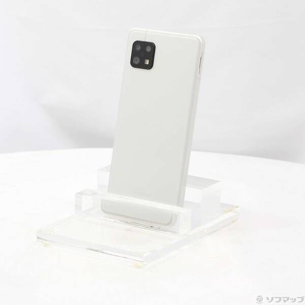 SH-M19 AQUOS sense6 128GB SIMフリー版 シルバー 中古品〕 AQUOS