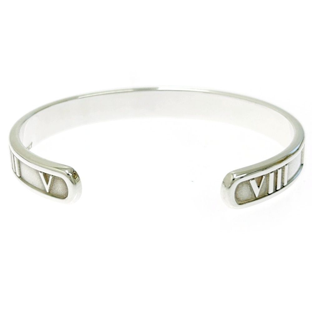 極美品★ティファニー バングル アトラス シルバー 925 ブレスレット 刻印 TIFFANY&Co. TIFFANY ティファニー ヴィンテージバングル