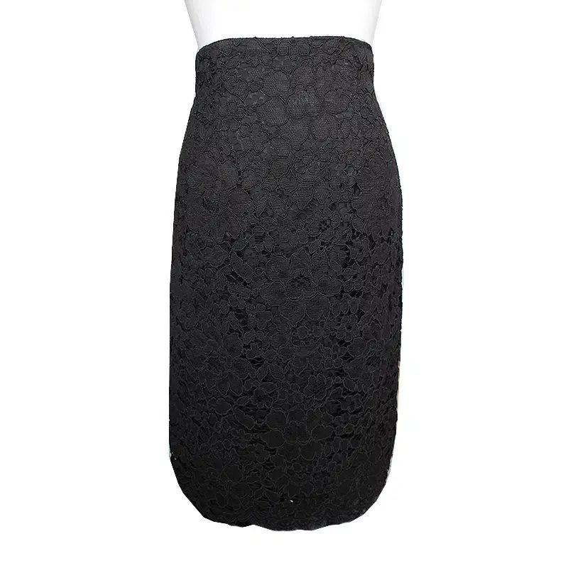 Club Monaco クラブモナコ 黒 レース スカート 55