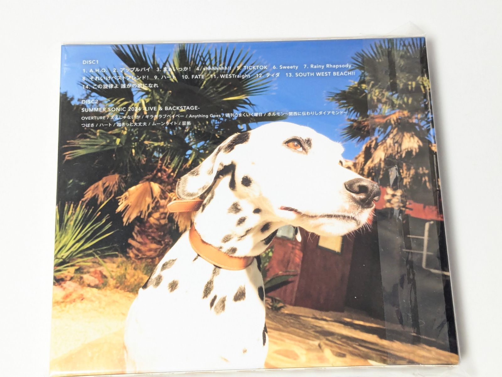 WEST アルバム A.H.O Audio Hang Out 初回盤B CD+Blu-ray A217