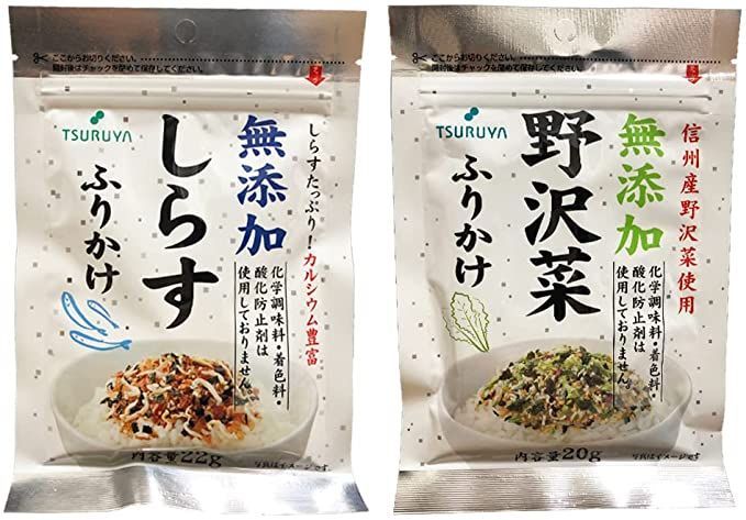 ツルヤ 無添加ふりかけ 4種 - その他 加工食品