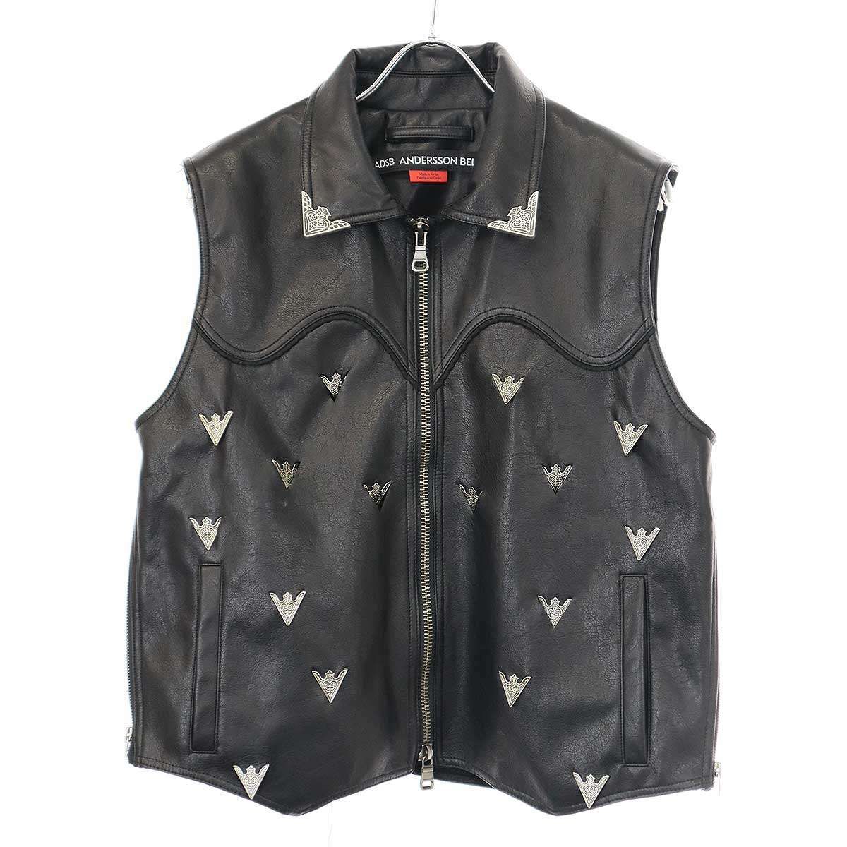 ADSB Andersson Bell アンダースンベル 24SS METALIC FAUX-LEATHER 