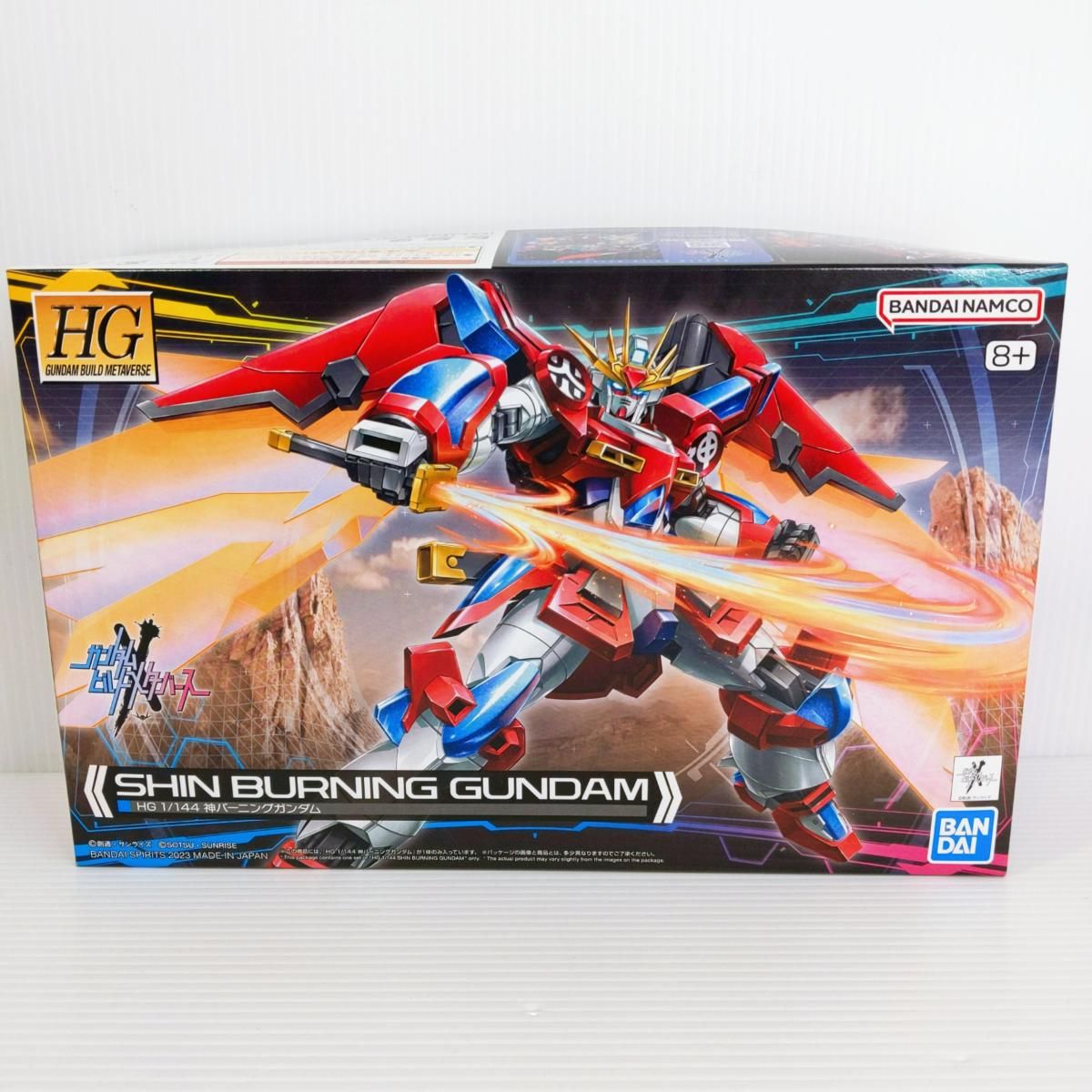 中古未組立品】ガンプラ HG 1/144 神バーニングガンダム