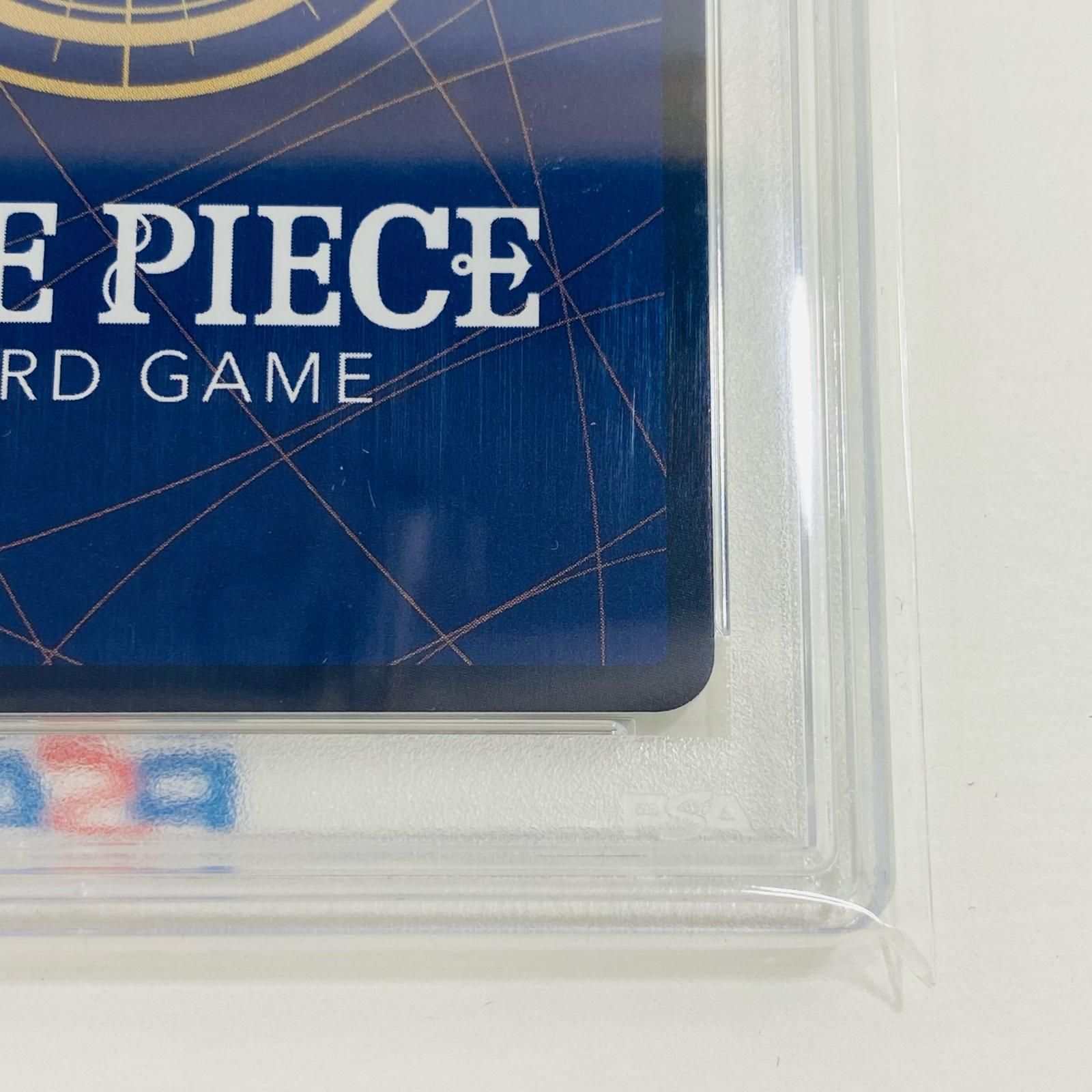 【飾磨店】 中古 トレーディングカード PSA10 トラファルガー・ロー 原作絵 SR OP05 新時の主役 OP05-069 ワンピース カードゲーム トラファルガー・ロー OP05-069 【63】 トラファルガー・ロー(パラレル/illust:AKIRA EGAWA)【SR/P