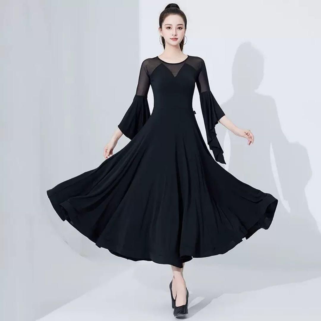 ラテンダンス練習着❤ワンピースタイプ！シンプルで可愛い！ 2025年