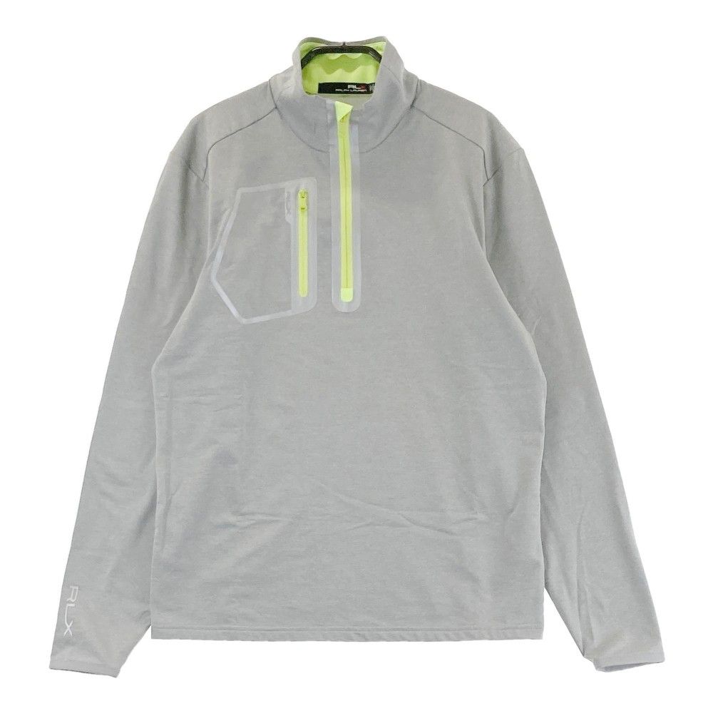 サイズ：SP RLX ラルフローレン  ハーフジップ 長袖Tシャツ  グレー系 [240101358049]# ゴルフウェア メンズ ストスト