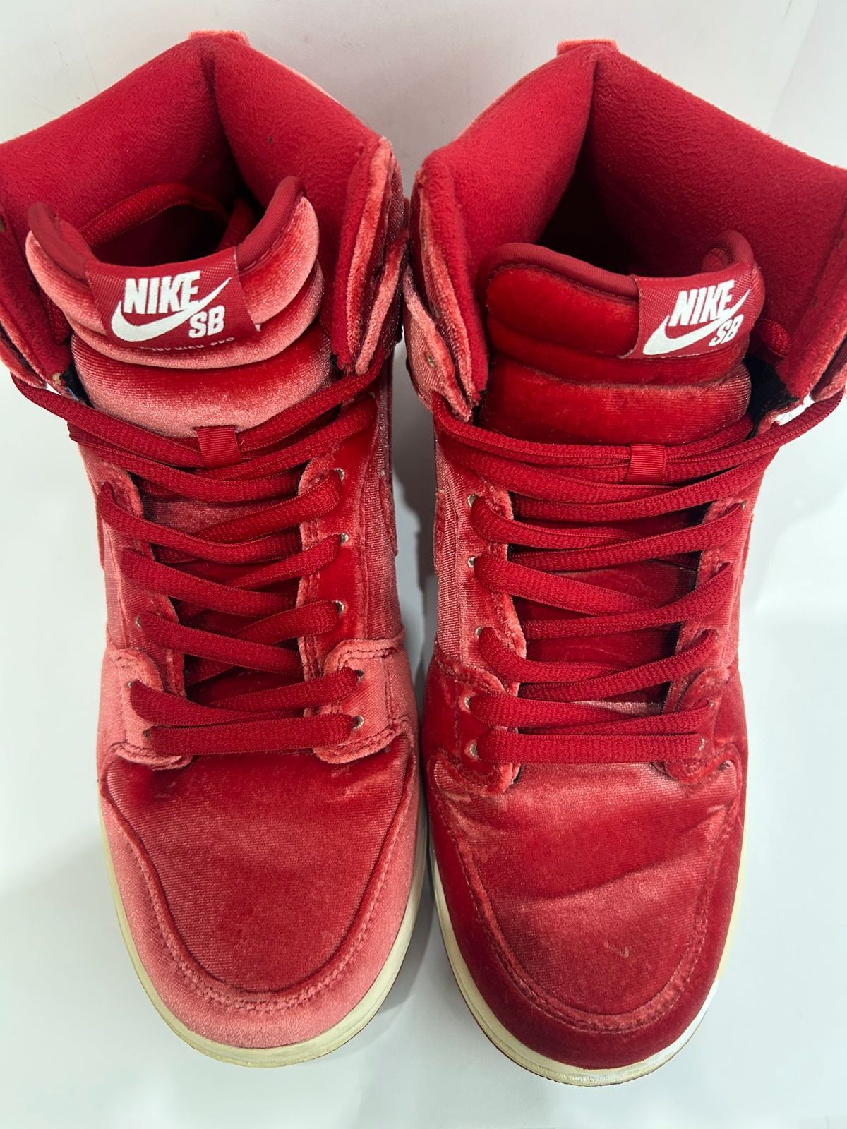 Nike SB Dunk High Premium onoGYM Red 27.5 313171-661 2016年