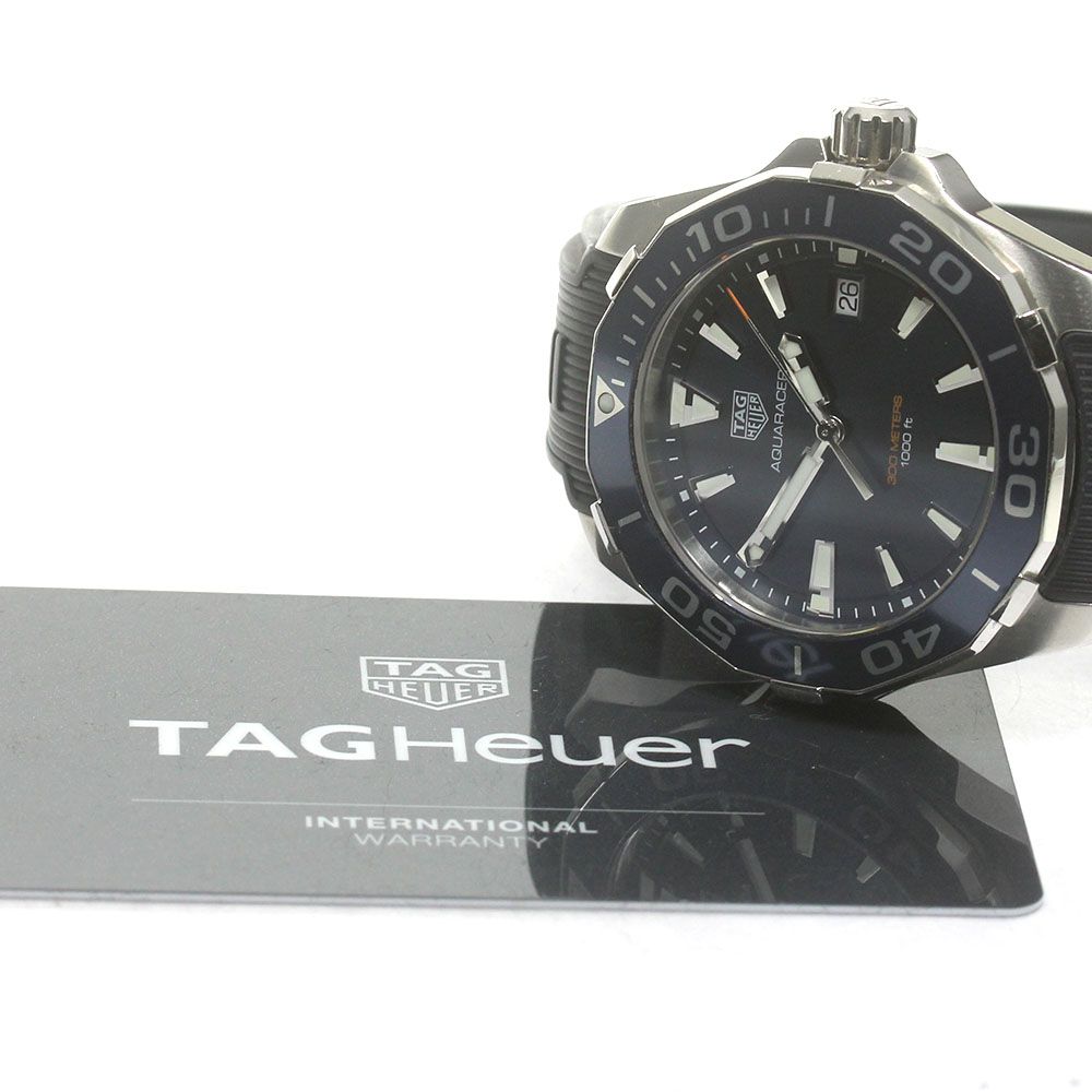 未使用 TAG HEUER タグホイヤー WAY111C メンズ腕時計 アクアレーサー