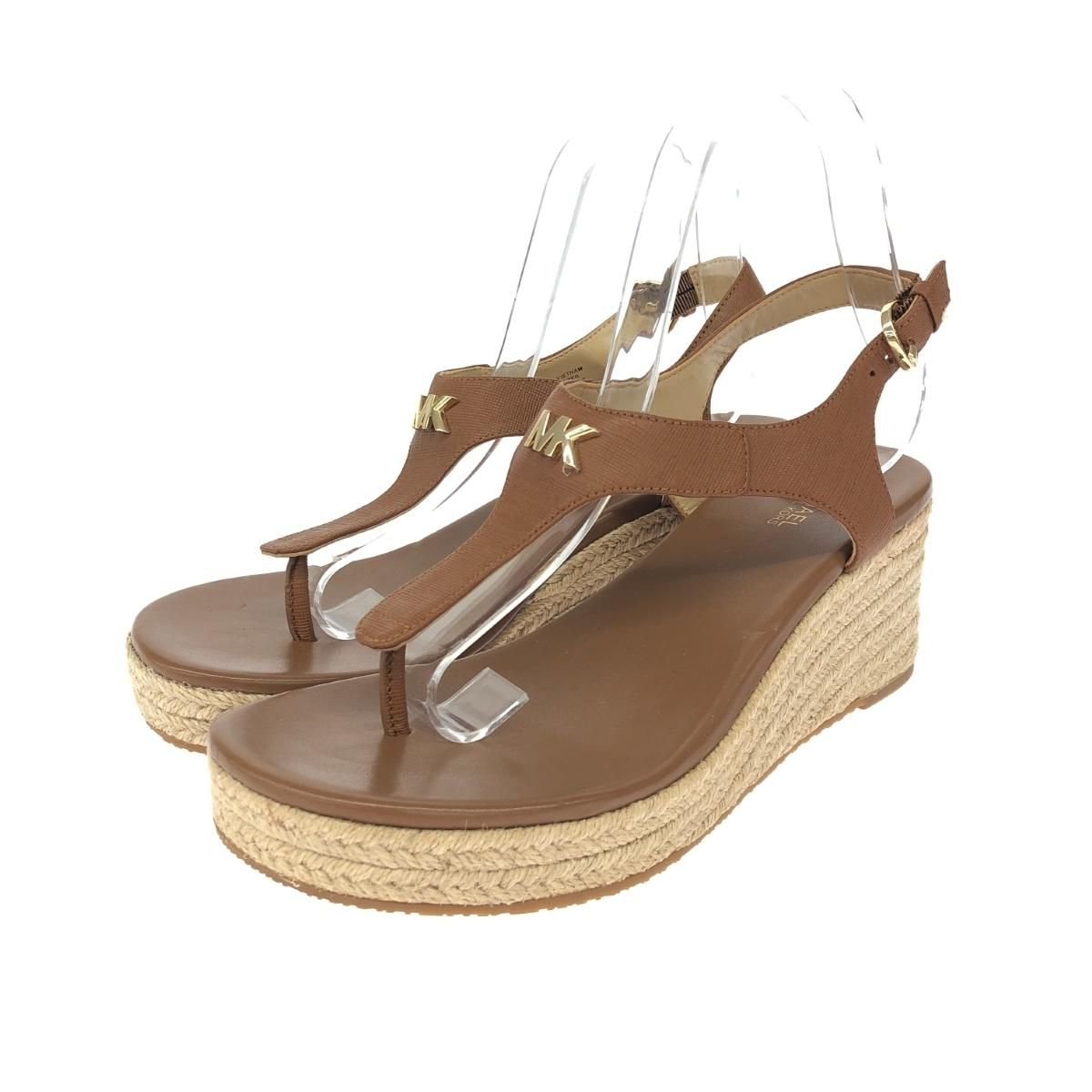 MICHAEL KORS エスパドリーユサンダル US 6M ブラウン MICHAEL KORS エスパドリーユサンダル US 6M ブラウン