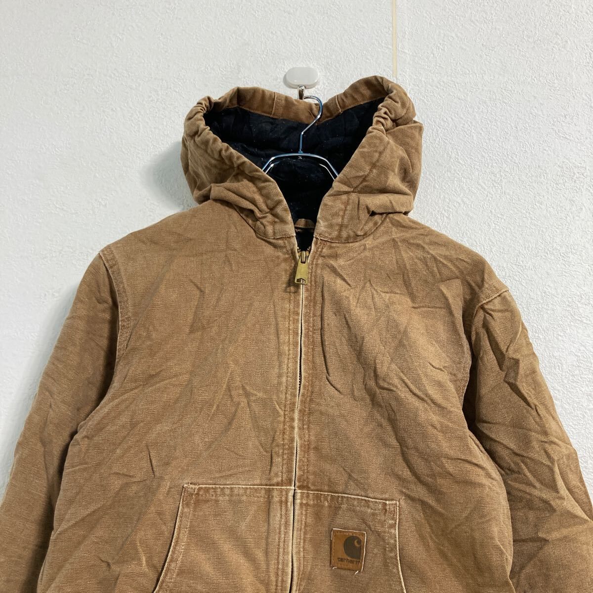 【Kids】Carhartt アクティブパーカー　ブラウン Carhartt アクティブジャケット キッズ L ブラウン カーハート