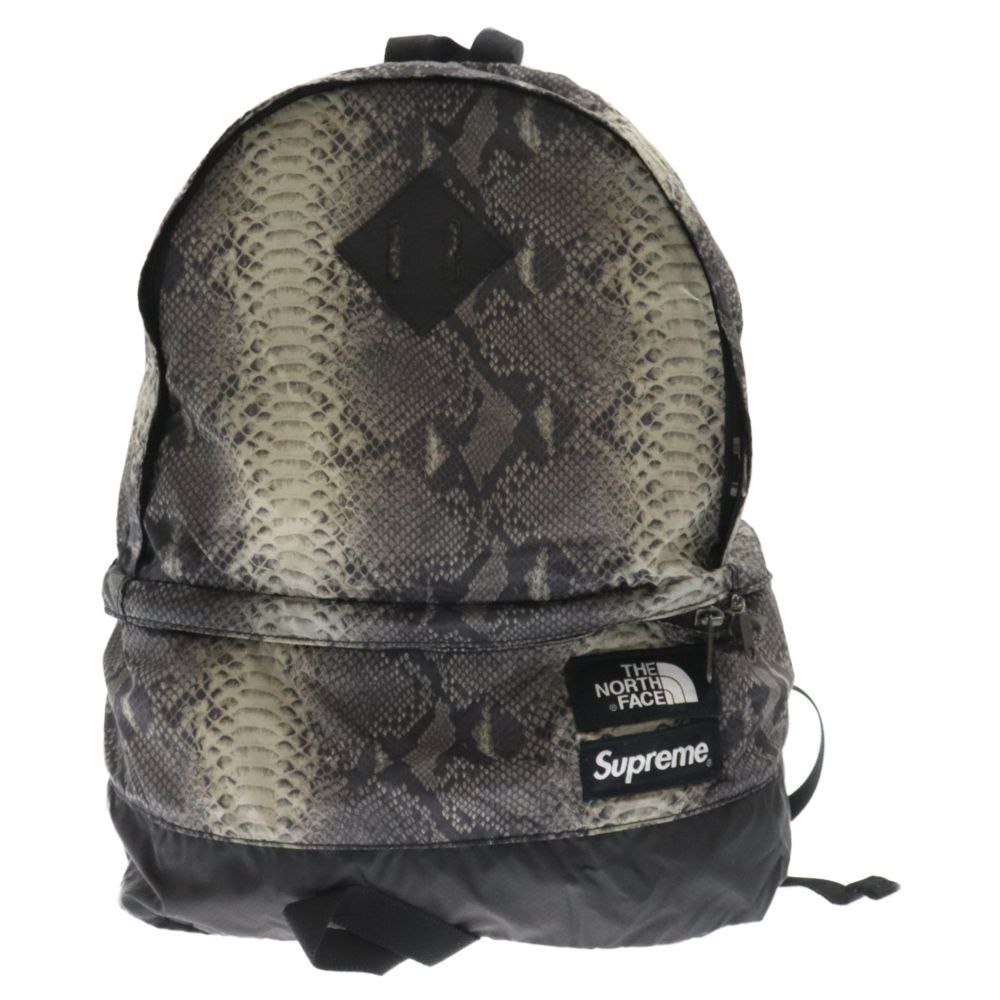 SUPREME (シュプリーム) 18SS×THE NORTH FACE Snakeskin Lightweight Day BackPack  ザノースフェイス スネーク ライトウェイト デイパックパック リュック グレー NF0A3KVJ - メルカリ