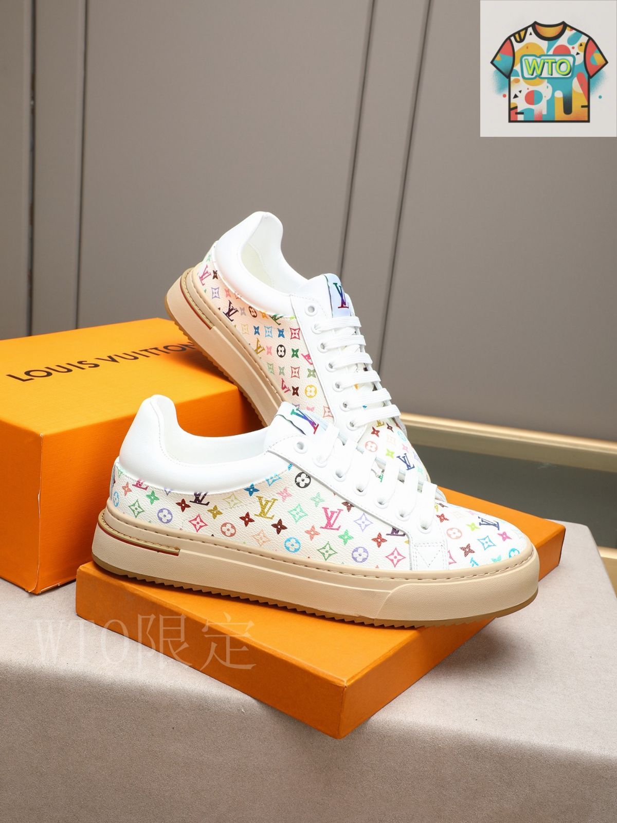 LOUIS VUITTON ルイ・ヴィトン メンズ カジュアル シューズ04-3