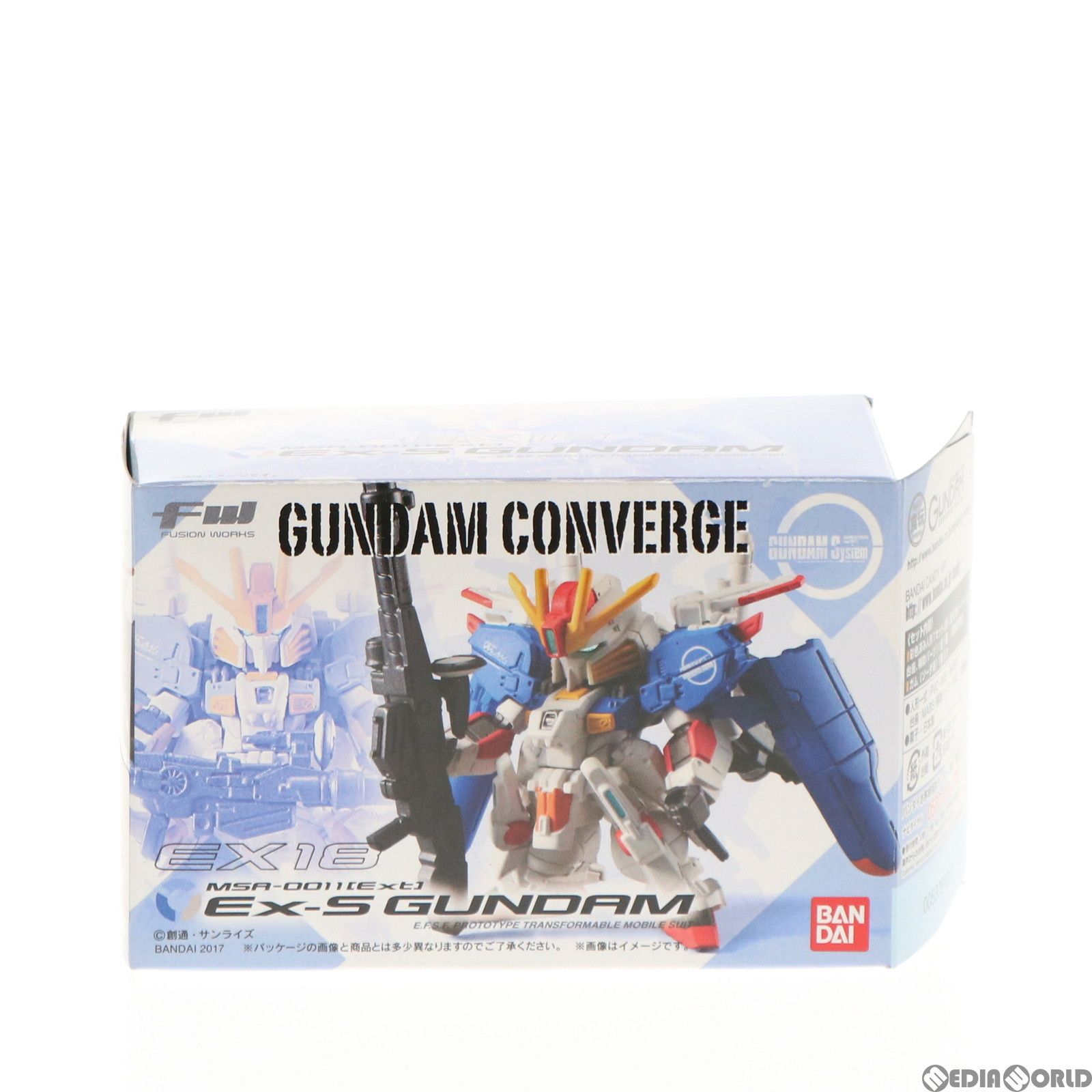 BANDAI - (食玩) FW GUNDAM CONVERGE(ガンダムコンバージ) EX18 Ex-Sガンダム ガンダム・センチネル フィギュア バンダイ ガンダム・センチネル』の大本命、Ex-Sガンダムが食玩