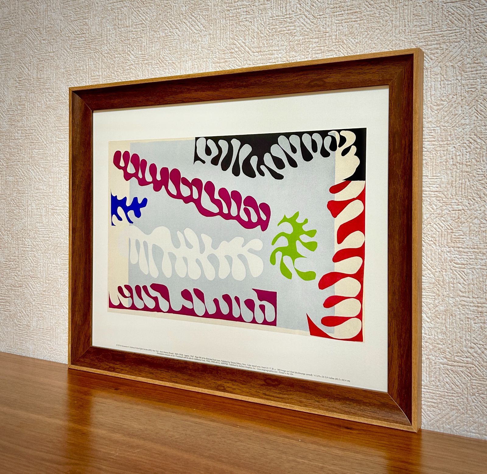 MATISSE JAZZ ポスター ナイフを投げる人 MATISSE JAZZ ポスター