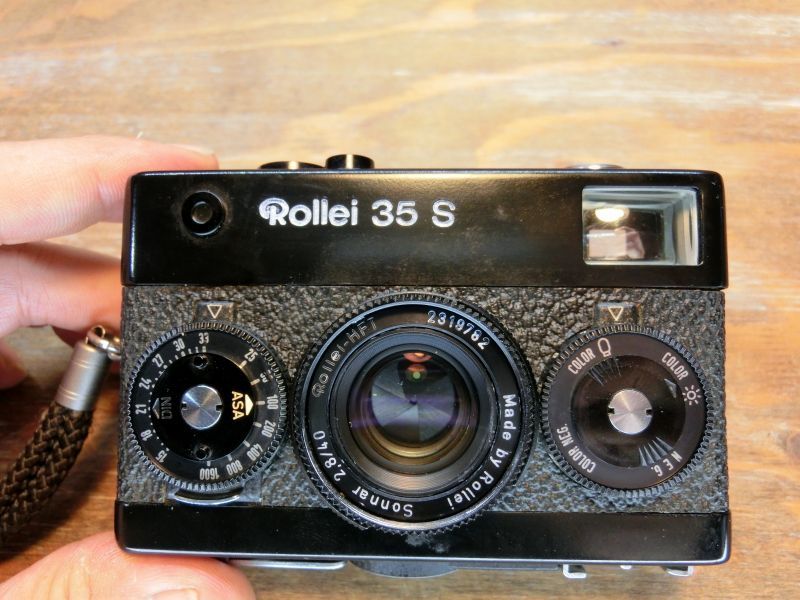 7698 Rollei 35 S 露出計OK 最上級機種 ブラック ローライ フィルムカメラ