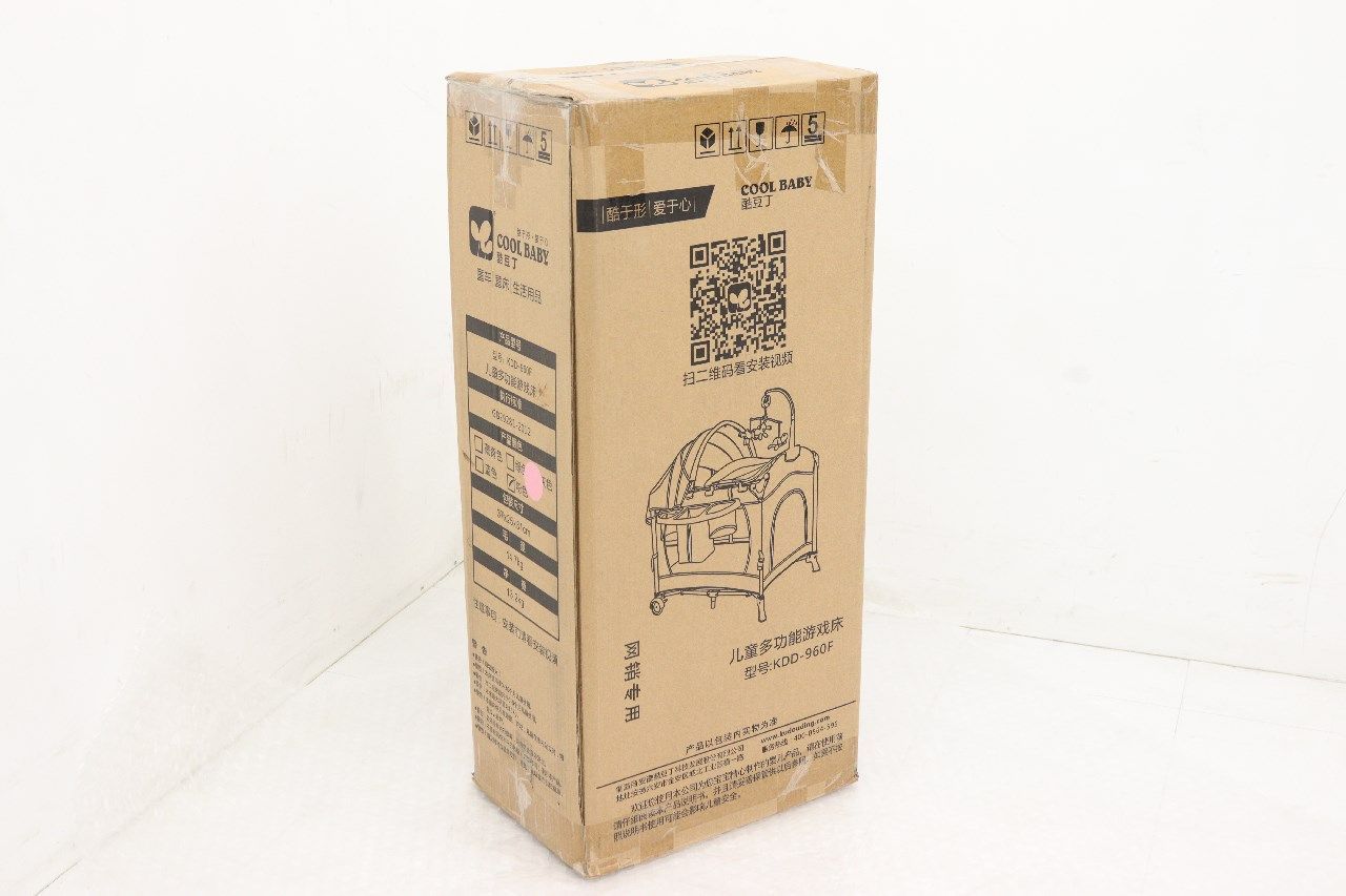 □未使用 未開封 COOL BABY 折り畳みミニベビーベッド KDD-960F