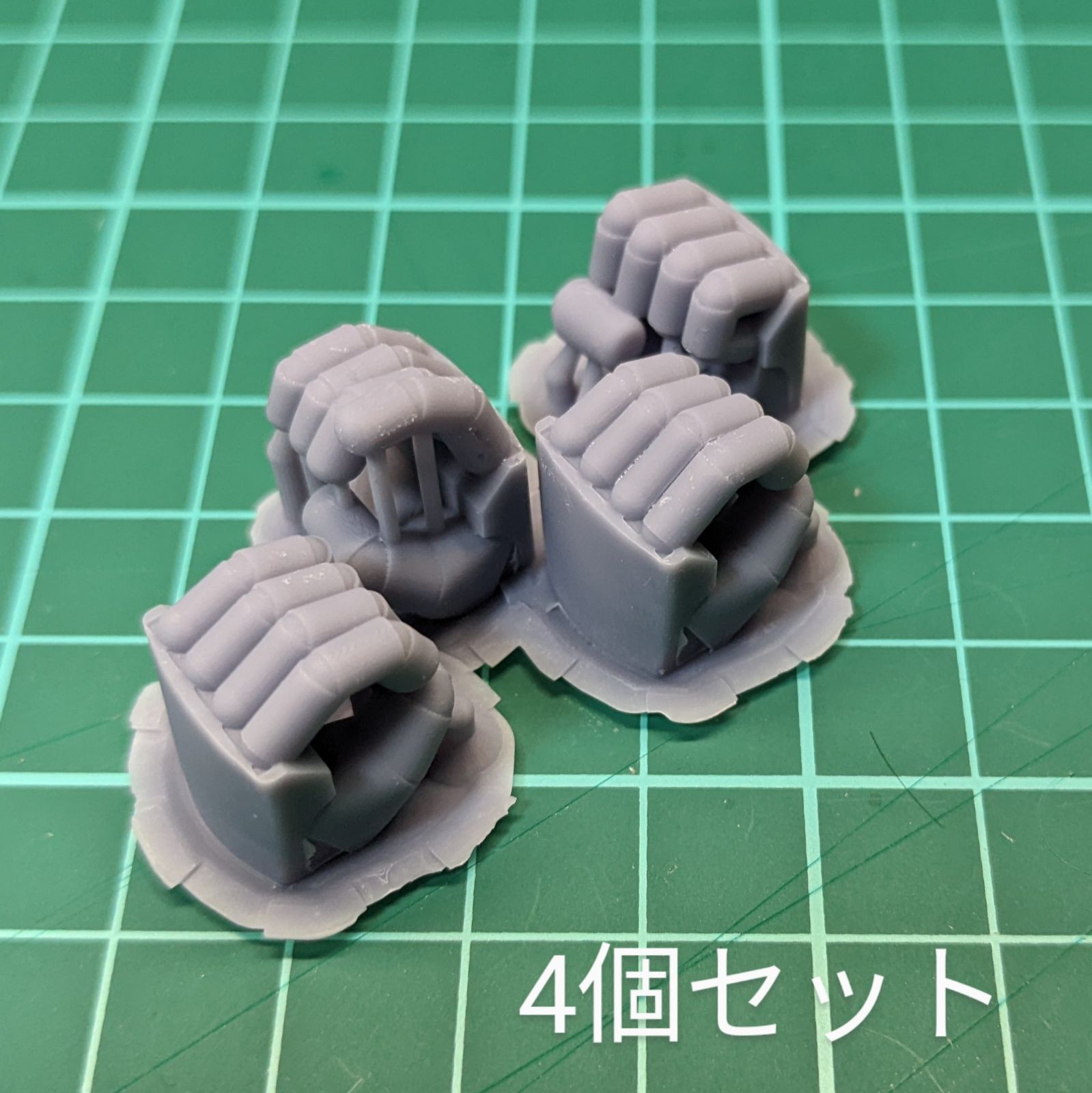 ロボットハンドパーツ 1/100サイズ (4個セット) - 南蛮 - メルカリ