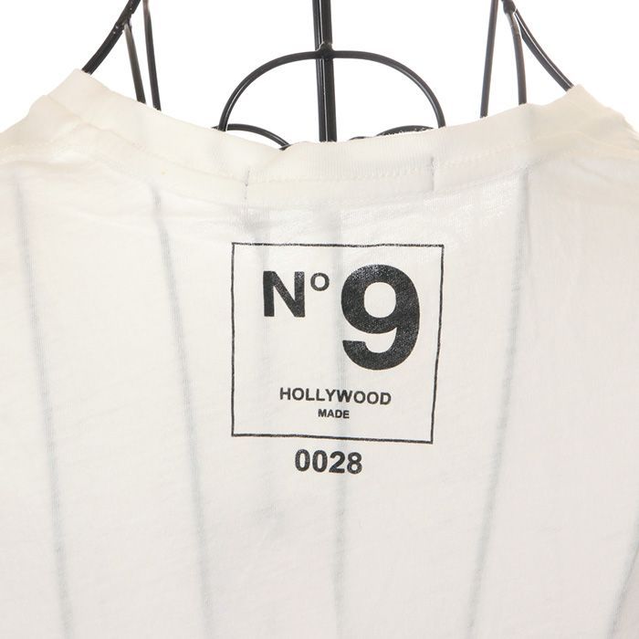 新品】ハリウッドメイド Tシャツ S 白 ホワイト レディース HOLLYWOOD