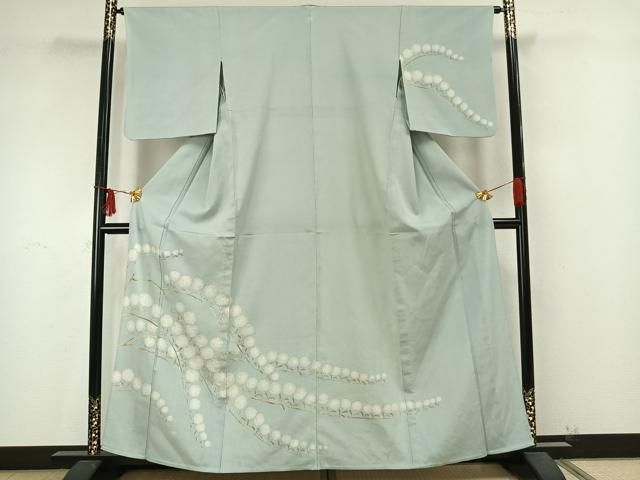 平和屋着物▽訪問着　単衣　手描き　枝花文　正絹　逸品　AAAZ9414fy 平和屋着物▽訪問着 単衣 手描き 枝花文 正絹 逸品 AAAZ9414fy - メルカリ
