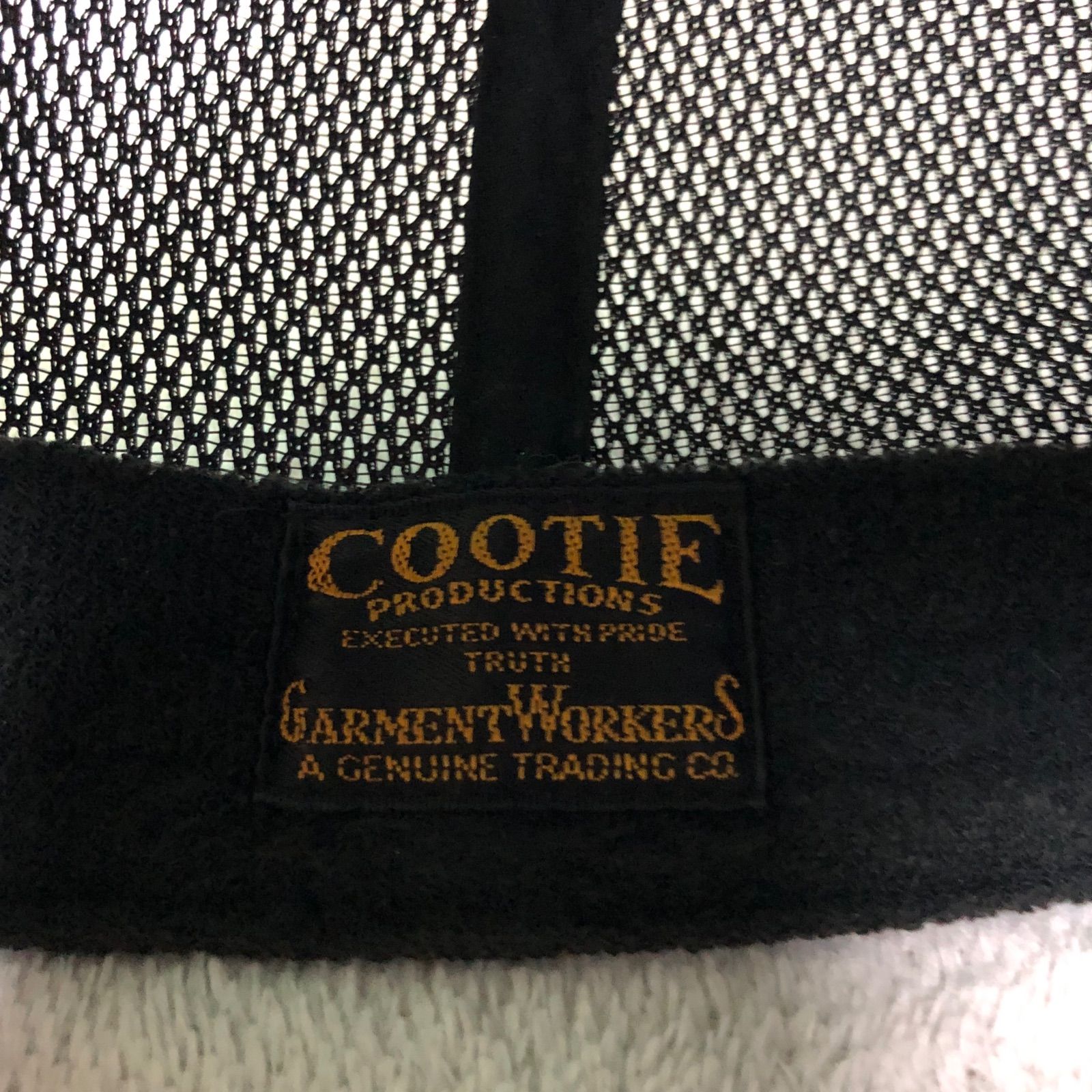 COOTIE PRODUCTIONS ベースボールキャップ デニム メッシュ 帽子 インディゴ クーティープロダクションズ