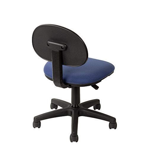 ナカバヤシ オフィスチェア デスクチェア 工具不要 簡単組立 ブルー Z0612