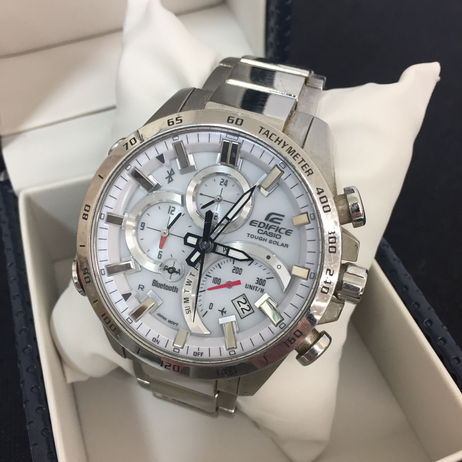 稼働品 CASIO カシオ EDIFICE エディフィス EQB-501 腕時計