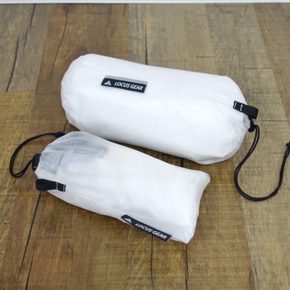 ローカスギア LOCUS GEAR Khufu Sil Shelter クフ シェルター V-Tarp Vタープ セット モノポール フロアレス UL テント