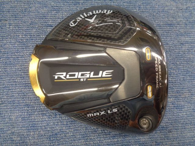 連休限定値下げ【美品】ローグST MAX ドライバー　ヘッドのみ キャロウェイ ローグST MAX 9.0° ドライバー 1w ヘッド単品 中古品