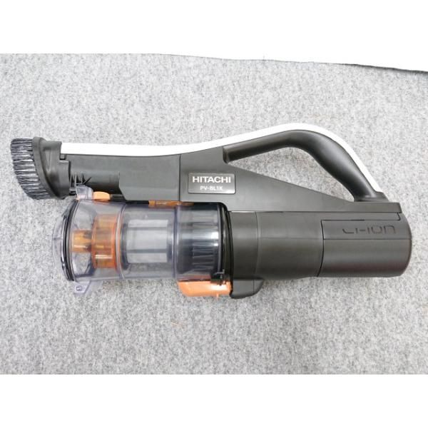 日立 コードレススティッククリーナー PV-BL1K W ホワイト ラクかるスティック サイクロン式 掃除機