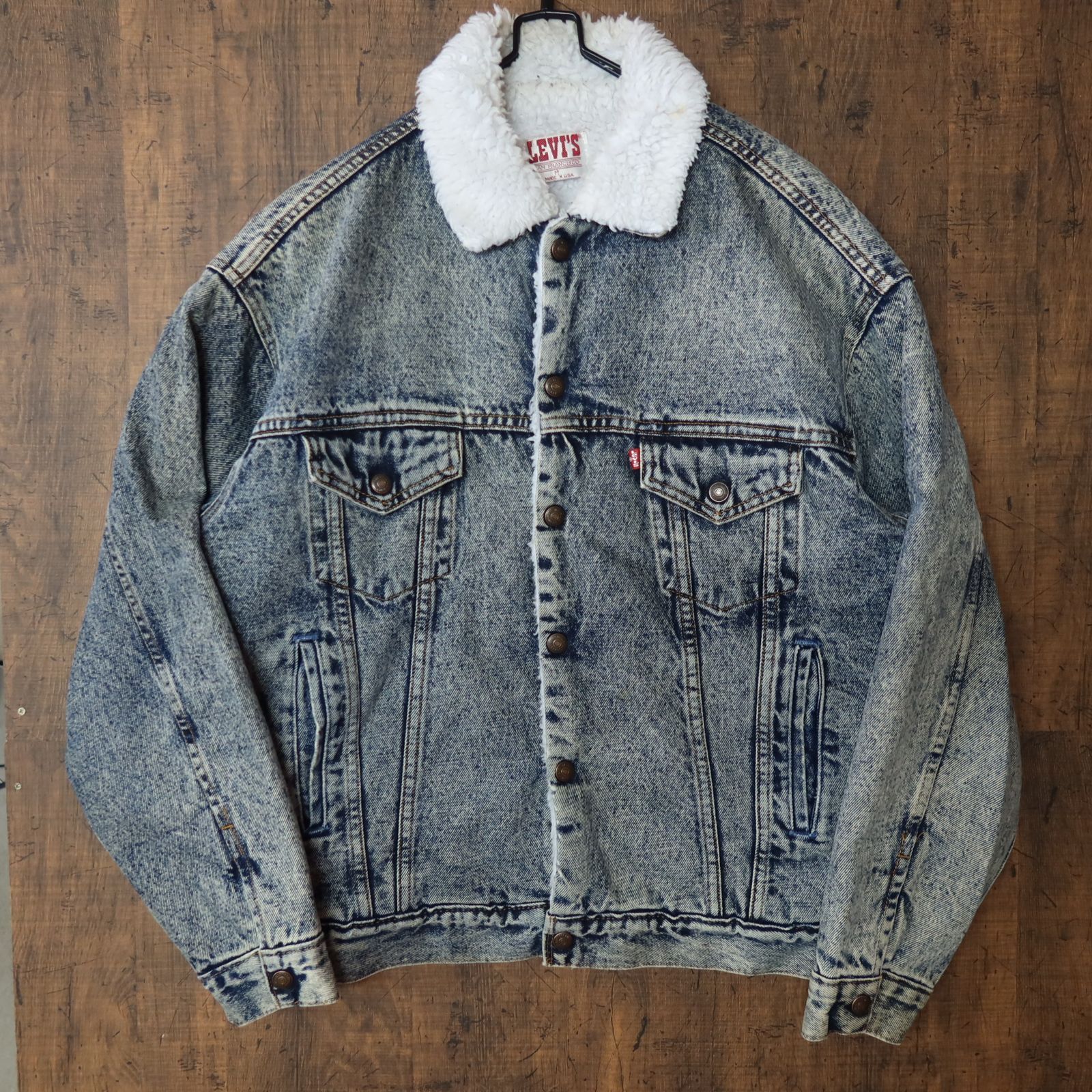 80s Vintage US古着☆Levi's リーバイス Ranch Boa Jacket ランチ ボア 