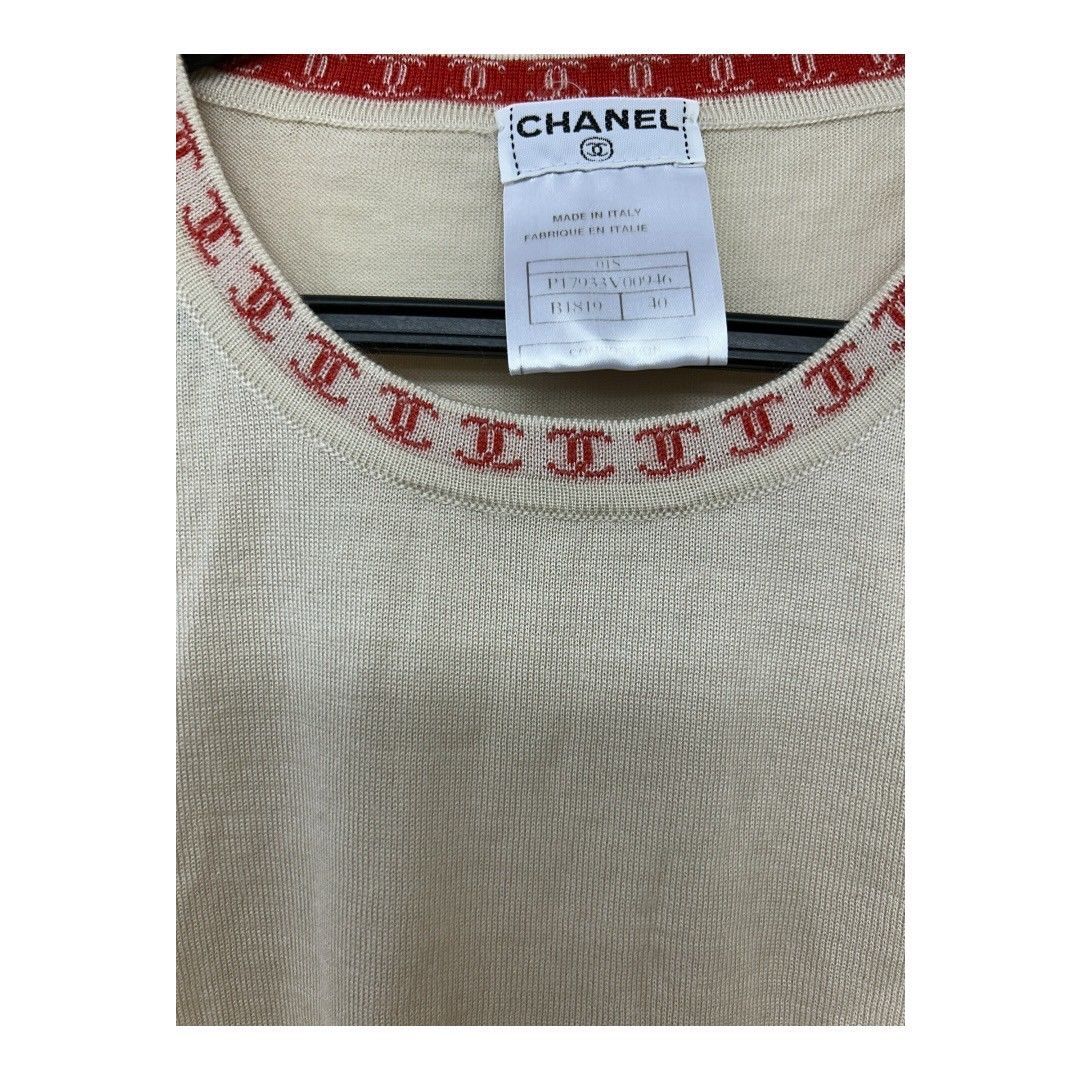 CHANEL】シャネル『ココマーク 半袖Tシャツ size40