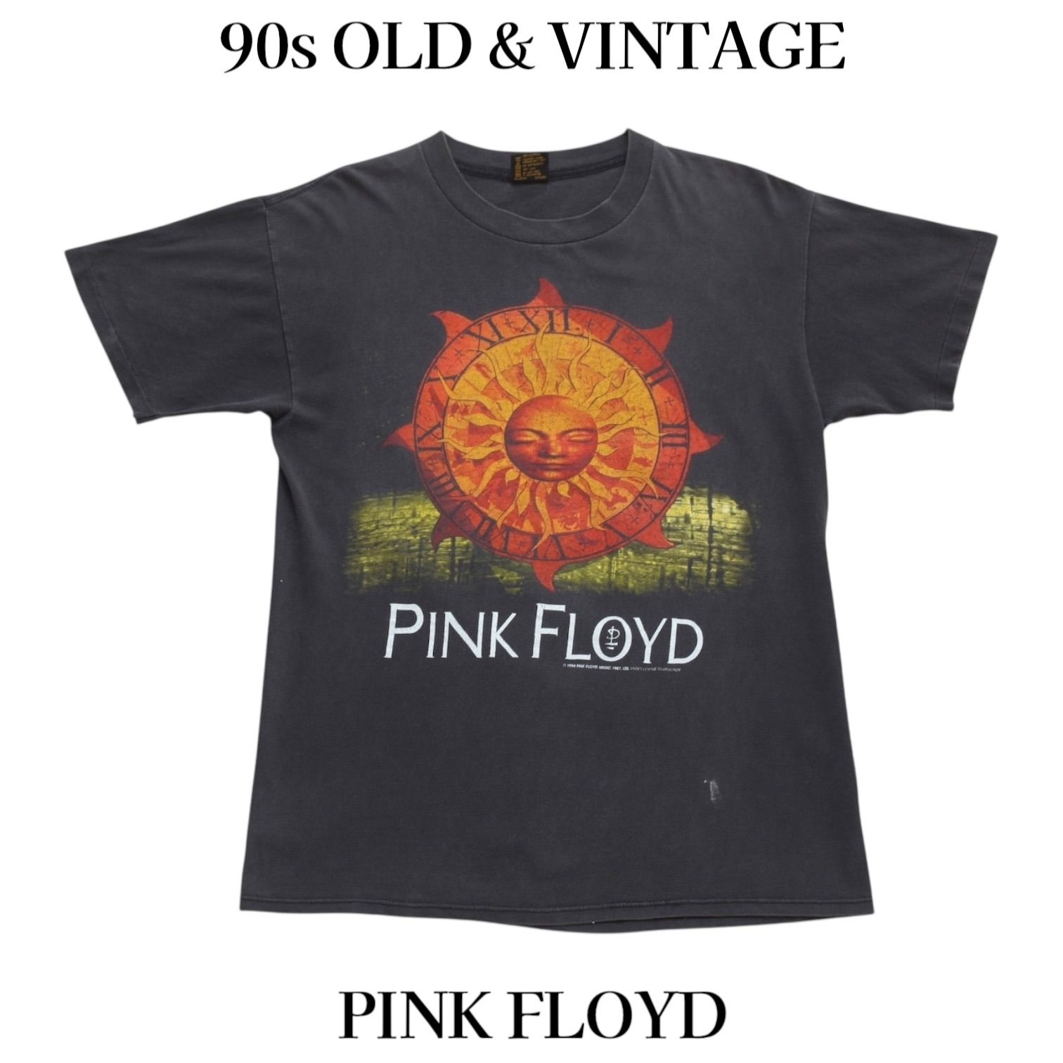 90s Pink Floyd Tシャツ y2k 90'S PINK FLOYD 1994 NORTH AMERICAN TOUR T-SHIRTS BLACK/XL