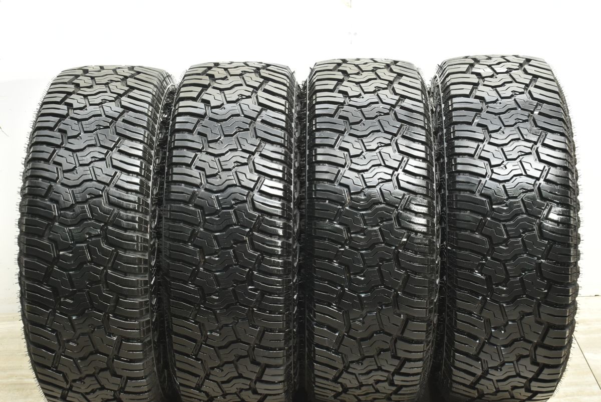 バリ溝 トヨタ ランドクルーザー 300 GRスポーツ 純正 18in 7.5J 22 PCD139.7 ヨコハマ ジオランダーX-AT 285|65R18 ランクル250 FFCRYSTALESIA_COM