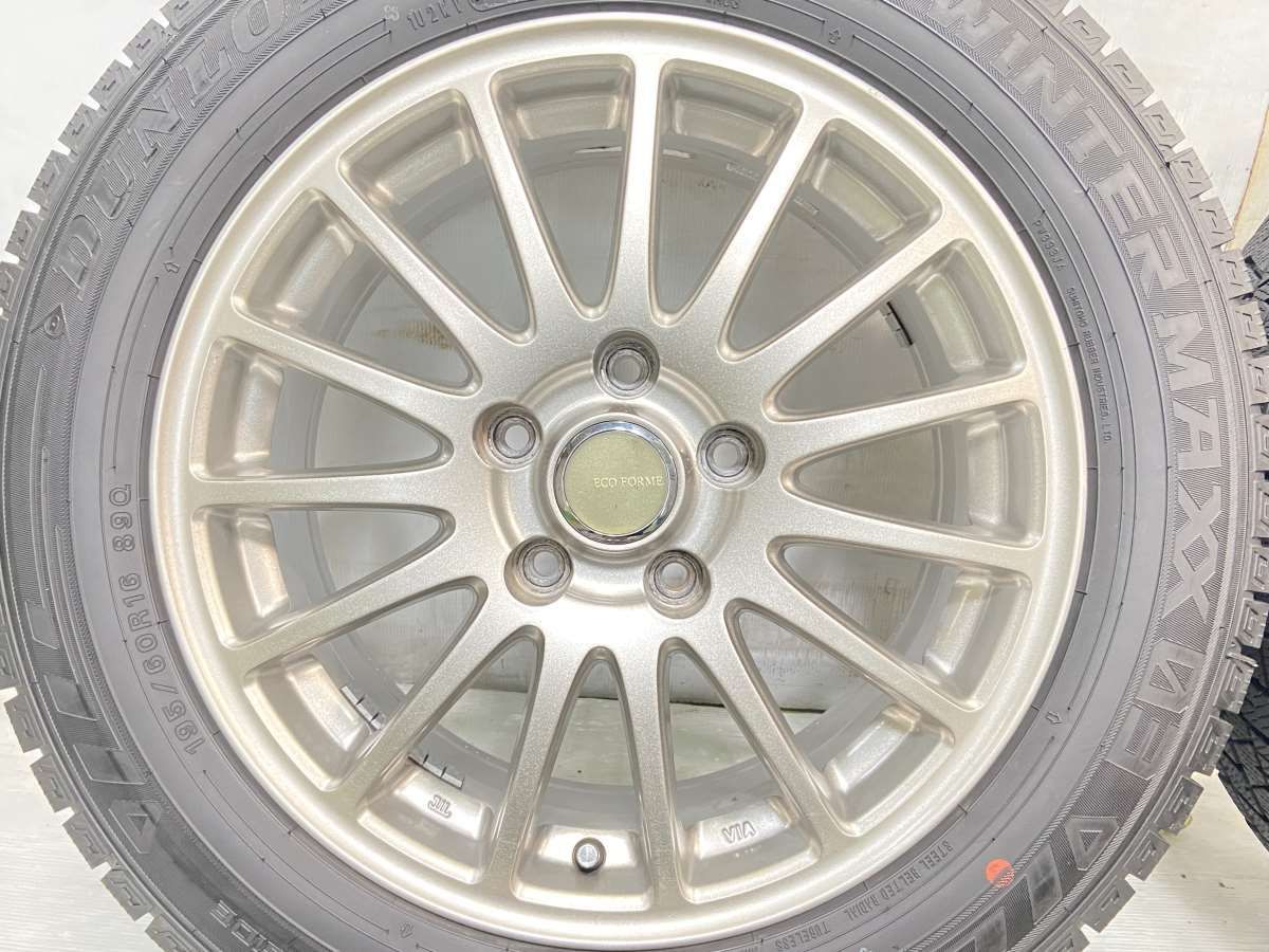 DUNLOP WINTER MAXX 890 いち早く 195/60R16