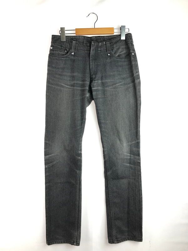 NUMBER N INE ナンバーナイン ロックアイドル期 スタッズブラックデニムパンツ ジーンズ ボトムス 151-250602-ki-01-tag