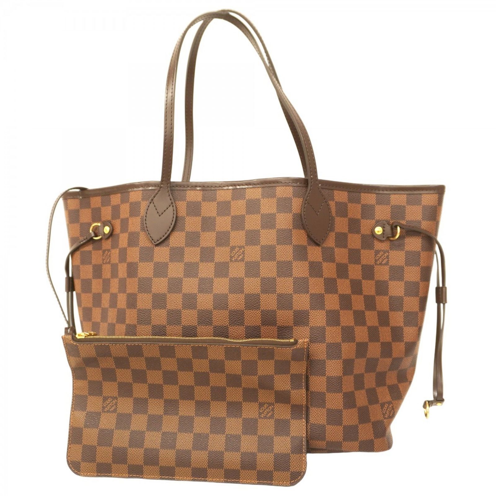 【正規品美品】　ルイヴィトン　ネヴァーフルMM　ダミエ　エベヌ　トートバッグ ルイ・ヴィトン(Louis Vuitton) ルイ・ヴィトン トートバッグ