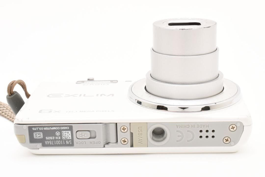 95 人気 CASIO EXILIM EX-ZS25 ホワイト 95 CASIO EXILIM EX-ZS25