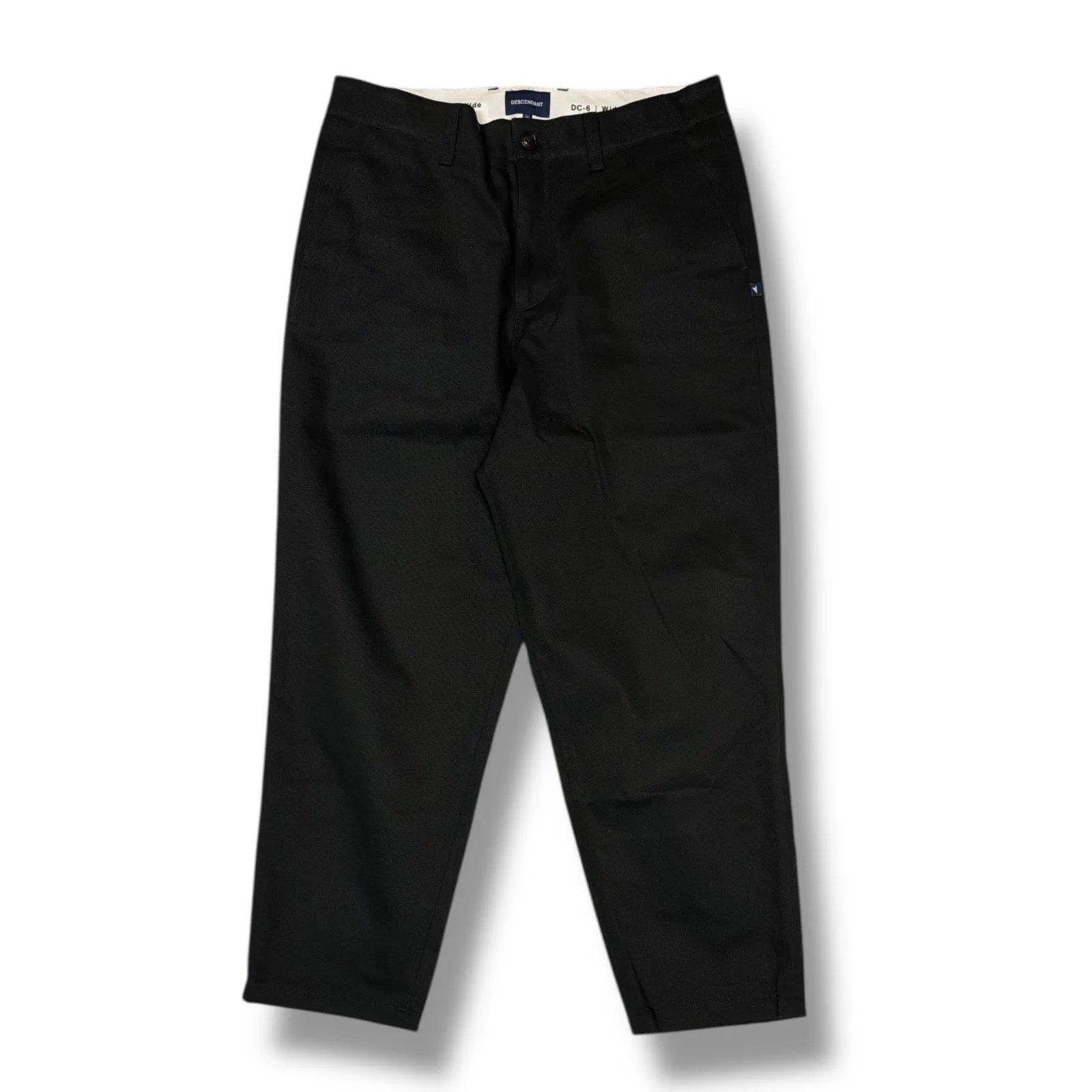 DESCENDANT DC-3 TUCK TROUSERS 黒 デニム DESCENDANT ディセンダント 20SS DC-3 TUCK TROUSERS 201TQDS