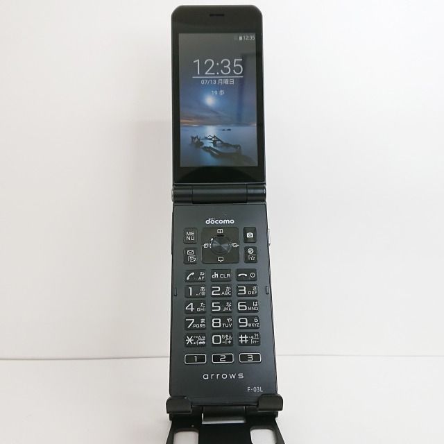 arrows ケータイ F-03L docomo ブラック 送料無料 本体 c04674