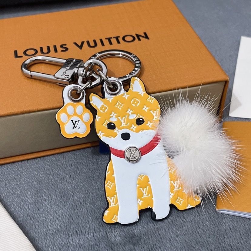 ルイヴィトン ポルト クレ・LV シバ - キーホルダー